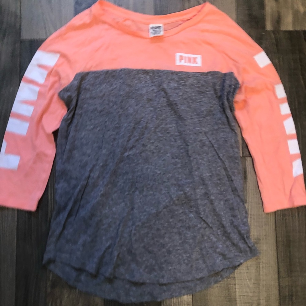 Victoria’s Secret pink shirt